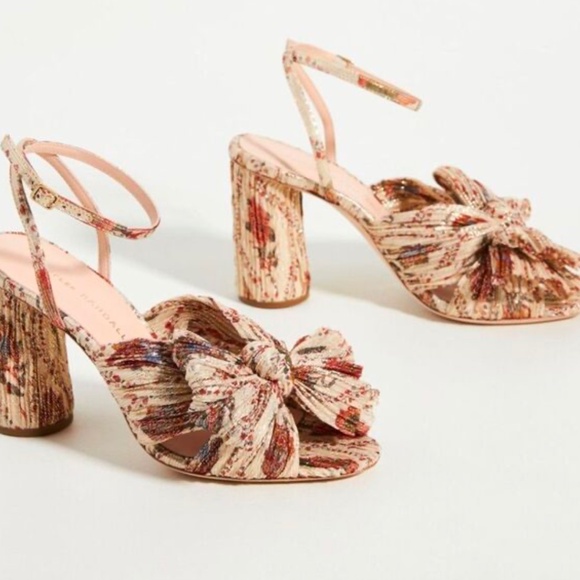 Loeffler Randall Camellia Heeled Sandals - Picture 1 of 4